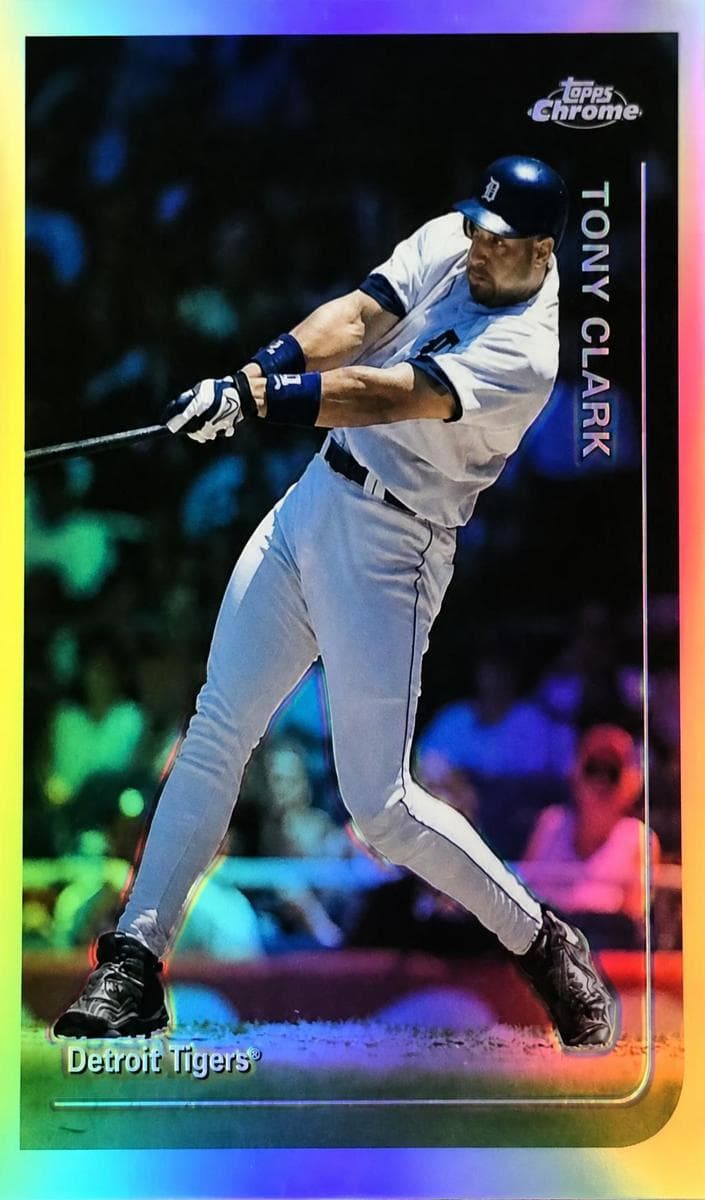 Tony Clark 1999 topps Topps Chrome