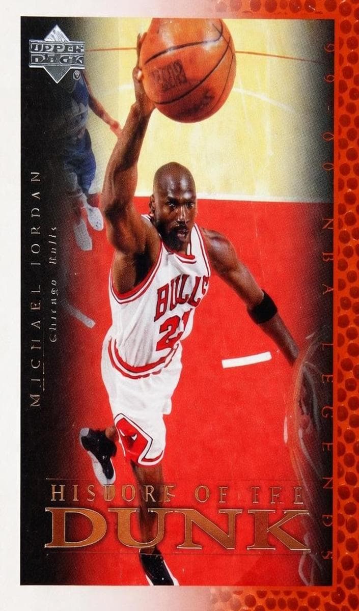 Michael Jordan 1999 upper-deck Legends