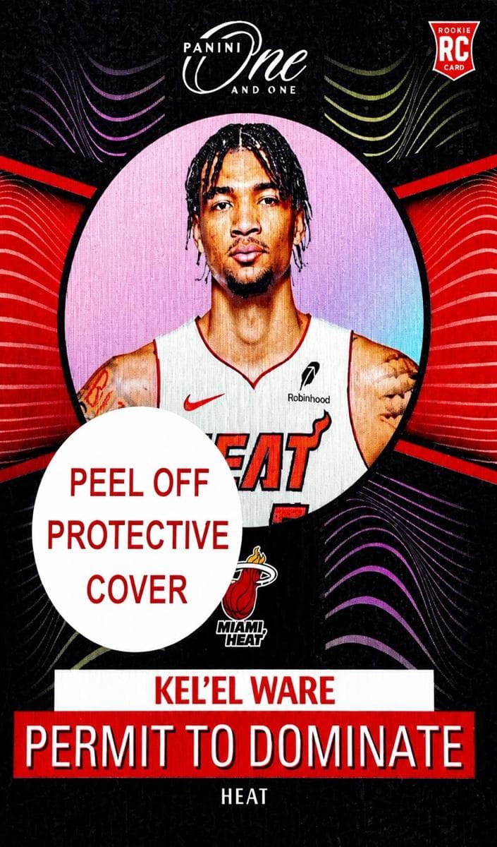 Kel'el Ware 2024 panini Panini One and One