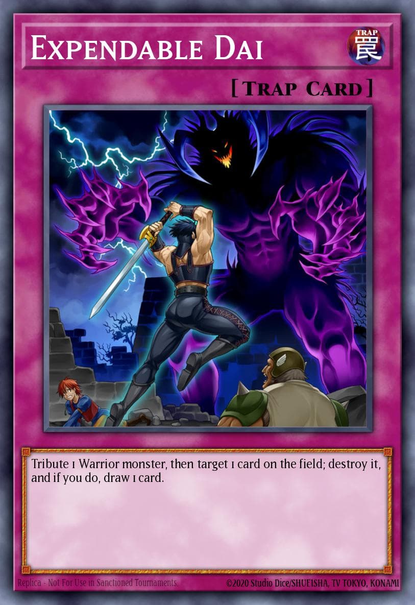 Expendable Dai 2021 Yu-Gi-Oh! Lightning Overdrive 1st Edition
