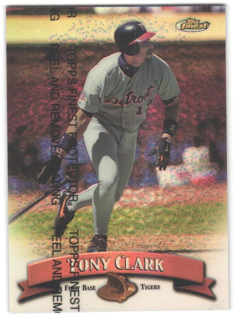 Tony Clark 1998 unknown Finest