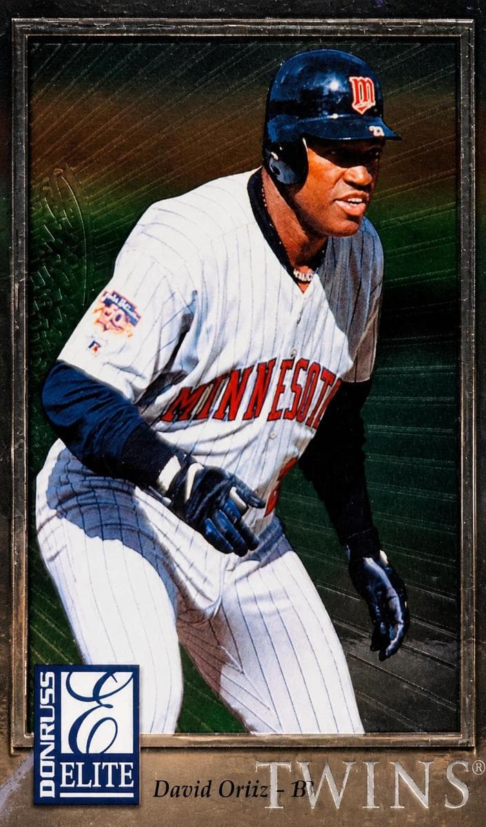 David Ortiz 1998 panini Donruss Collections