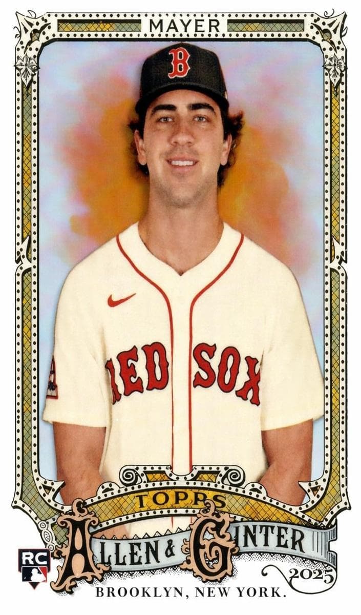 Marcelo Mayer 2025 topps Topps Allen & Ginter X