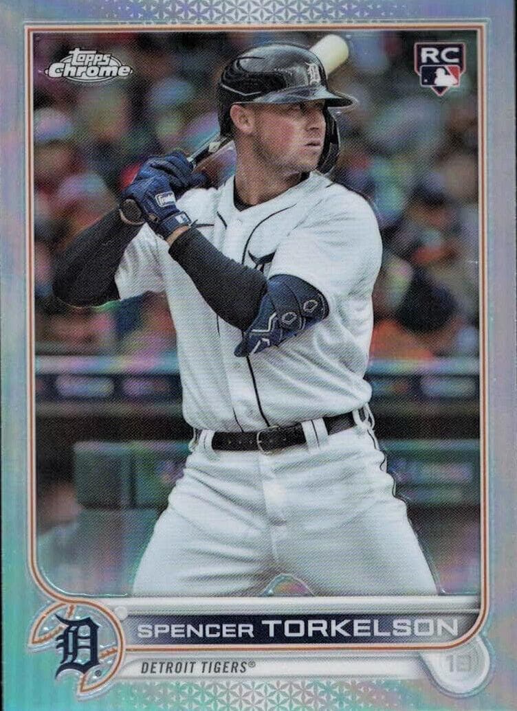 Spencer Torkelson 2022 topps Topps Chrome