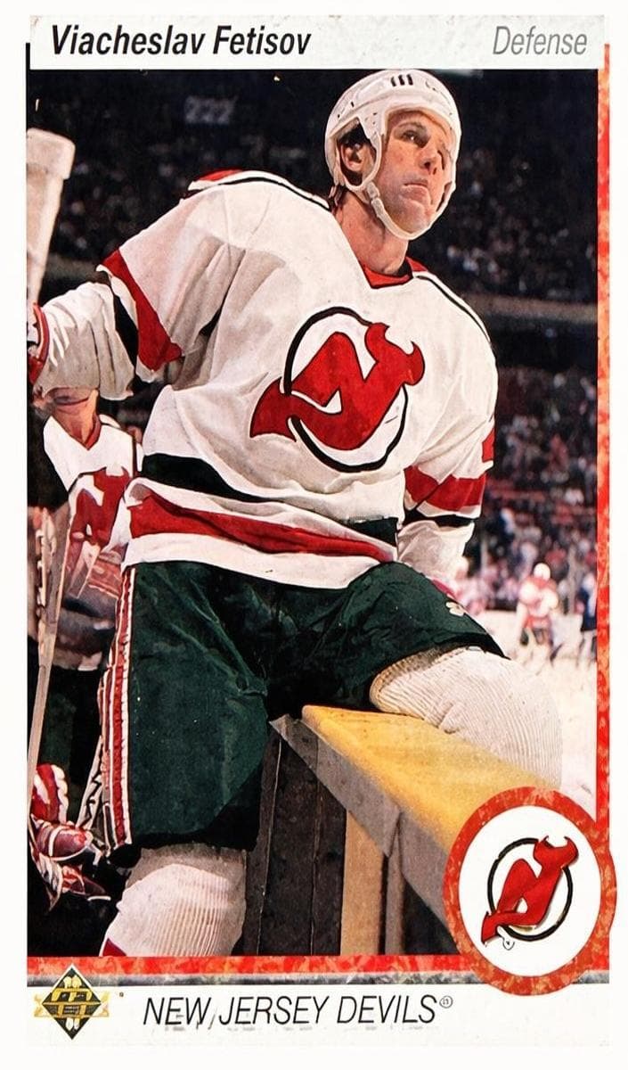 Viacheslav Fetisov 1990 upper-deck Upper Deck