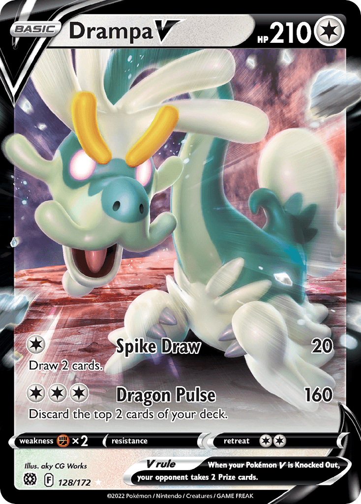 Drampa V 2021 Pokemon Japanese Start Deck 100