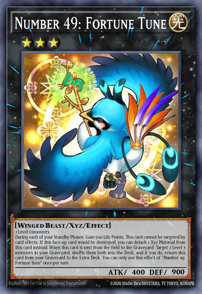 Number 49: Fortune Tune 2013 Yu-Gi-Oh! Number Hunters