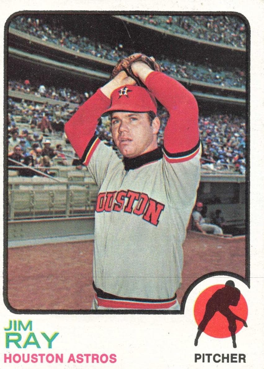 Jim Ray 1973 topps Topps