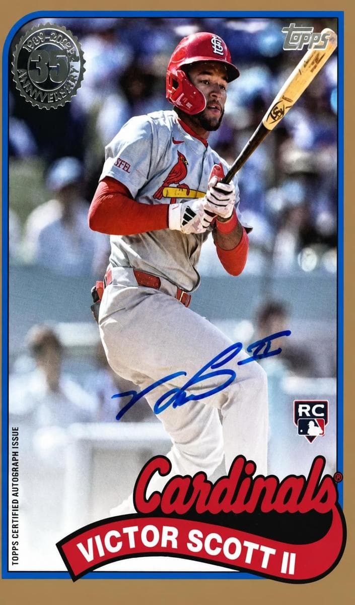 Victor Scott II 2024 topps Topps Update