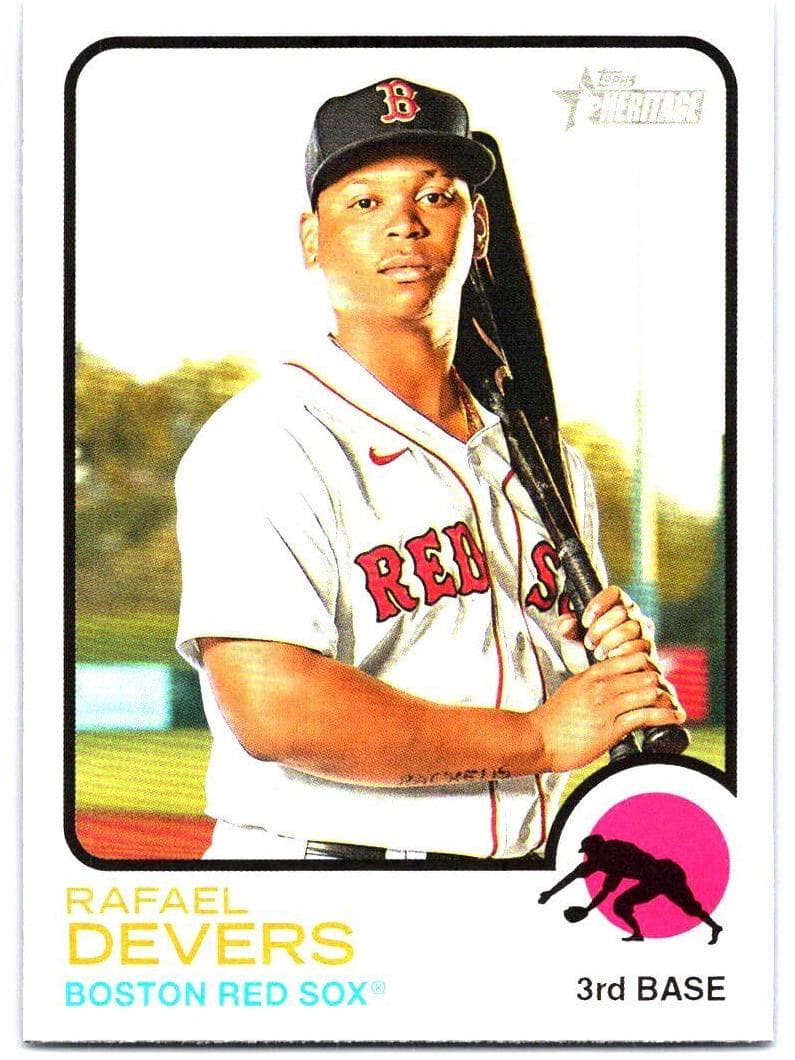 Rafael Devers 2022 topps Topps Heritage
