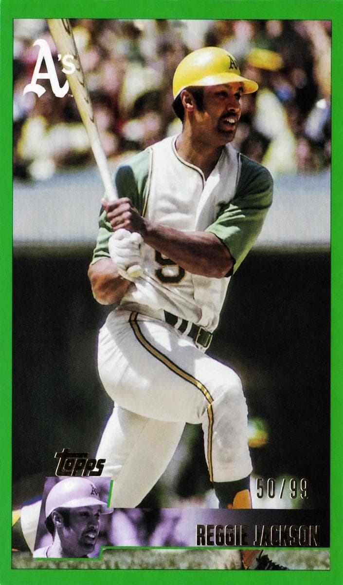 Reggie Jackson 2025 topps Topps Archives