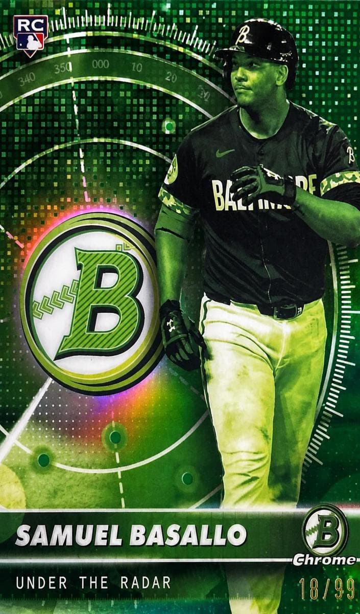 Samuel Basallo 2026 bowman Bowman