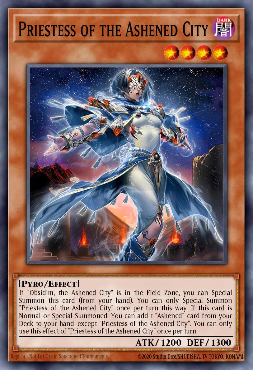 Priestess of the Ashened City #PHNI-EN093