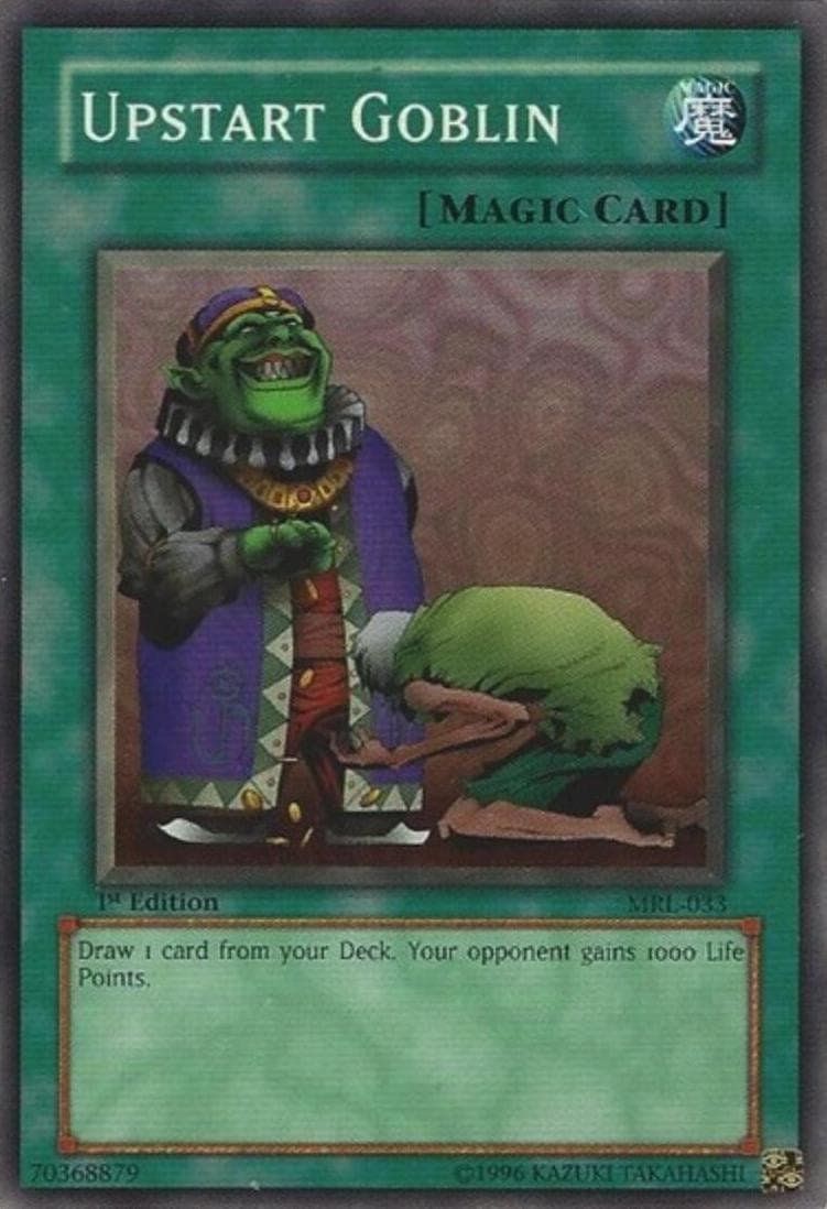 Upstart Goblin 2002 Yu-Gi-Oh! Magic Ruler 1st Edition