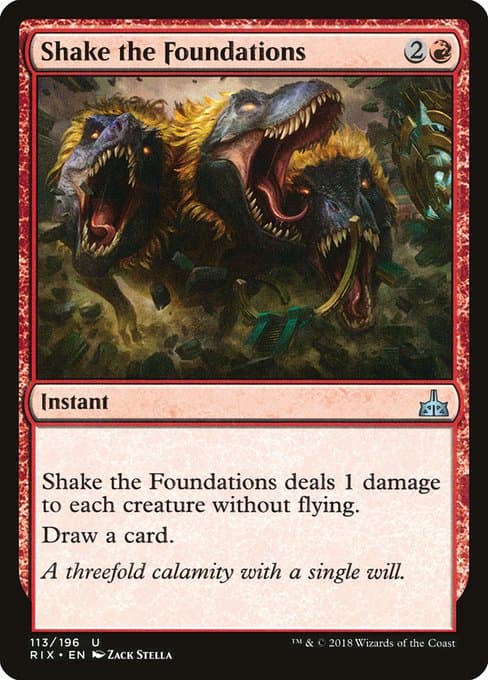 Shake the Foundations 2018 Magic: The Gathering Rivals of Ixalan