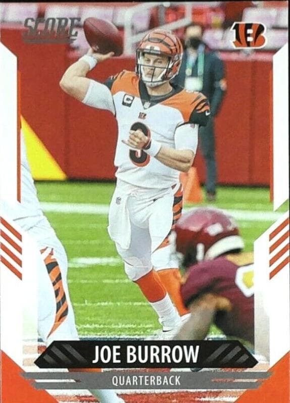Joe Burrow 2021 panini Score