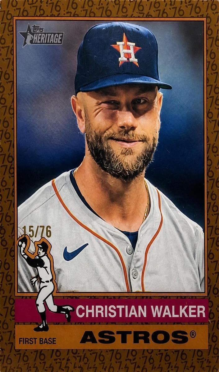 Christian Walker trading card