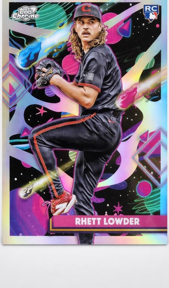Rhett Lowder 2025 topps Topps Cosmic Chrome