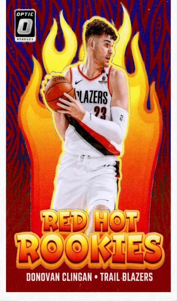 Donovan Clingan 2024 panini Donruss Optic