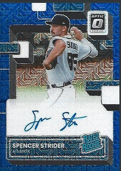 Spencer Strider 2022 panini Donruss Optic