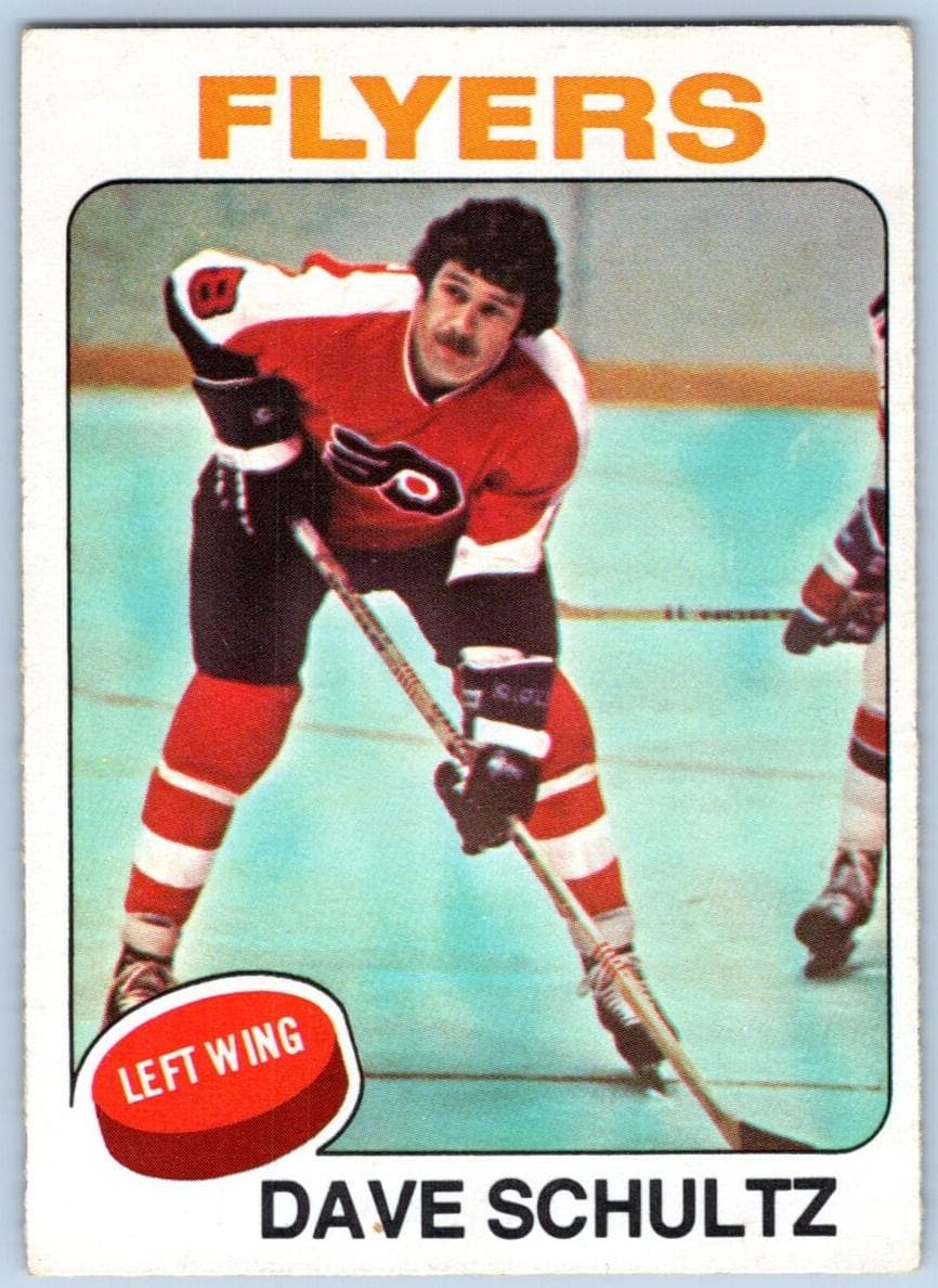 Dave Schultz 1975 topps O-Pee-Chee