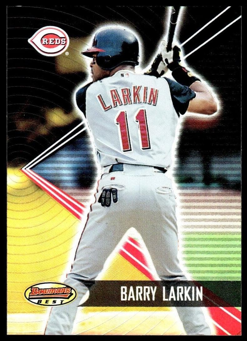 Barry Larkin 2001 bowman Bowman's Best