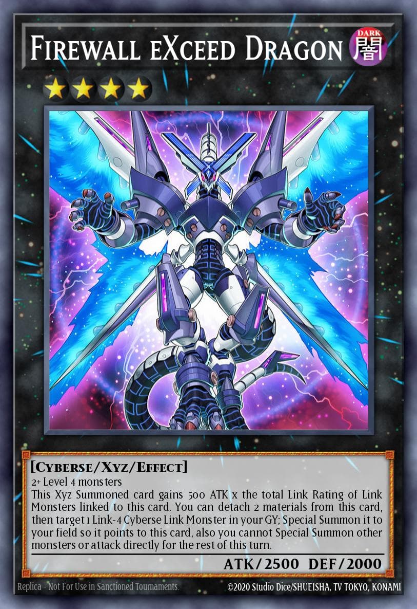Firewall eXceed Dragon 2019 Yu-Gi-Oh! Japanese Dark Neostorm