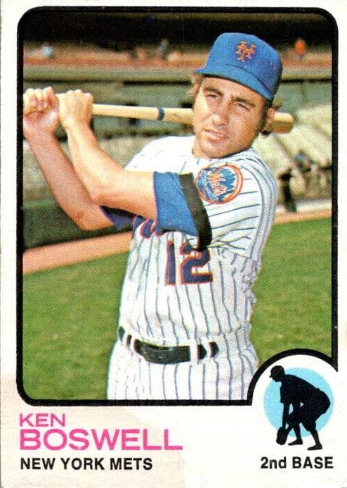 Ken Boswell 1973 topps Topps