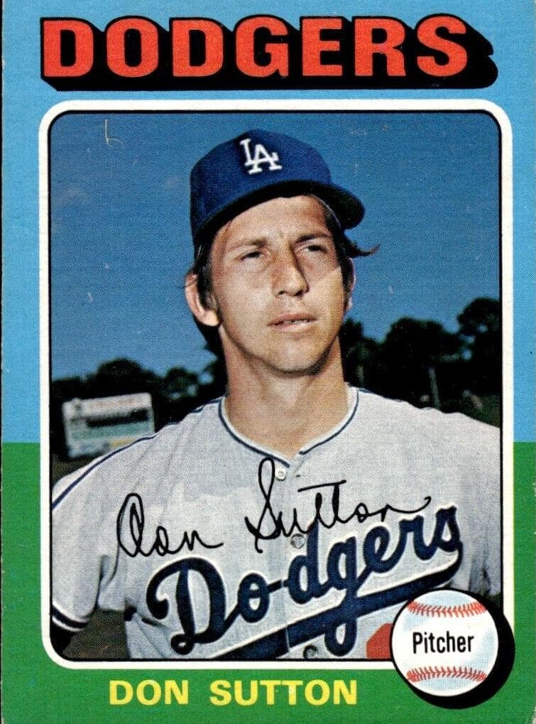 Don Sutton 1975 topps