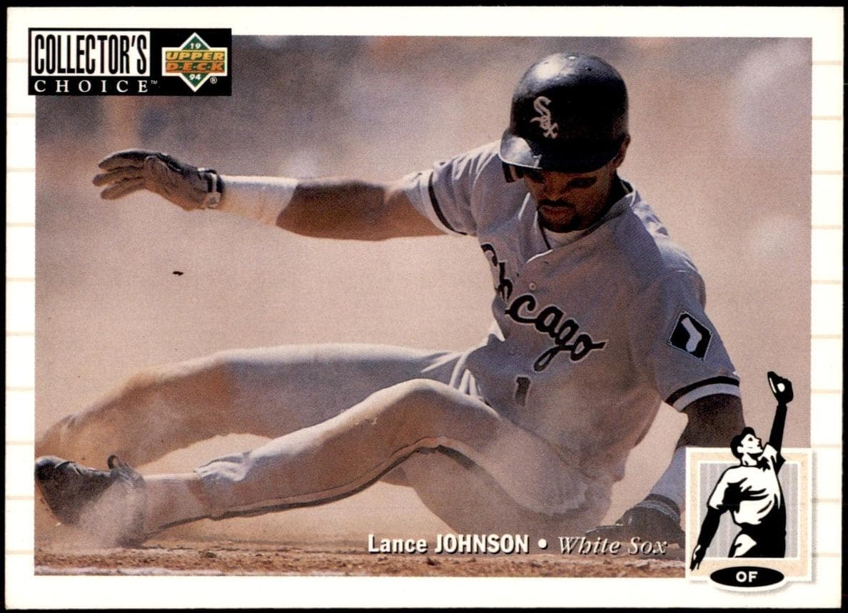 Lance Johnson 1994 unknown Collector's Choice