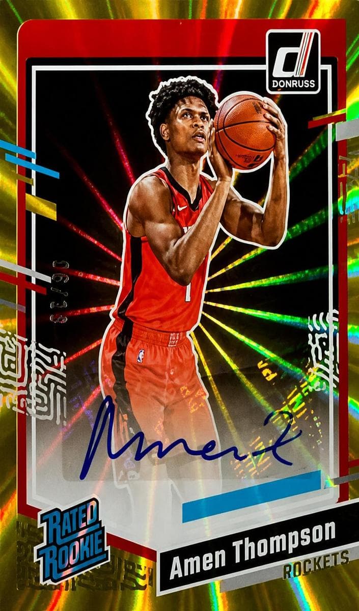 Amen Thompson 2023 panini Donruss