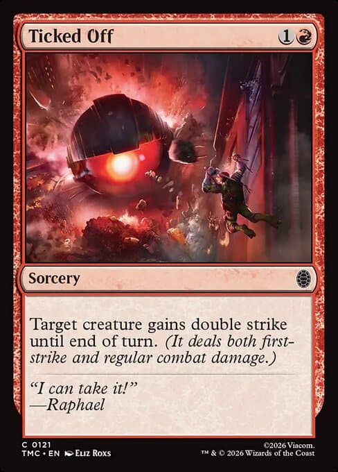 Ticked Off 2026 Magic: The Gathering Teenage Mutant Ninja Turtles Commander