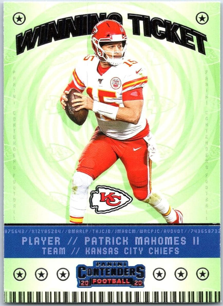 Patrick Mahomes II 2020 panini