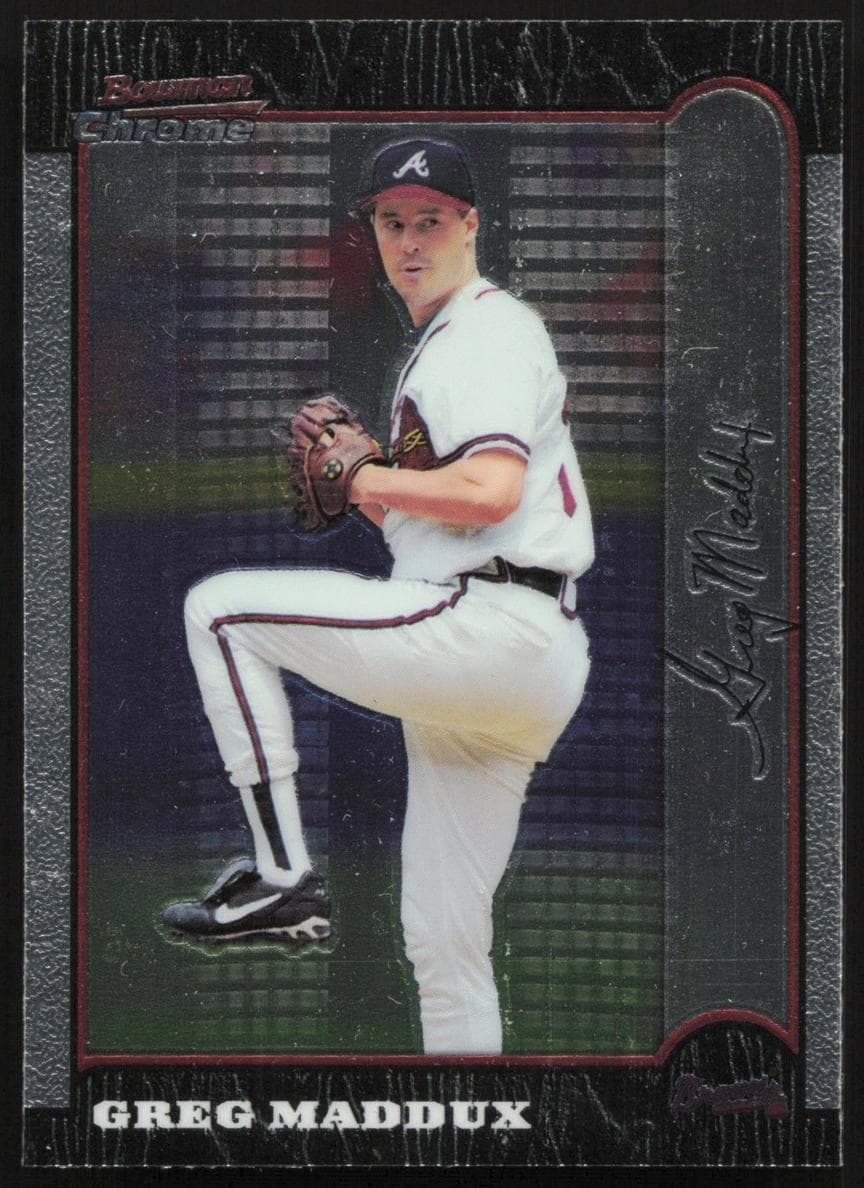 Greg Maddux 1999 bowman Bowman Chrome
