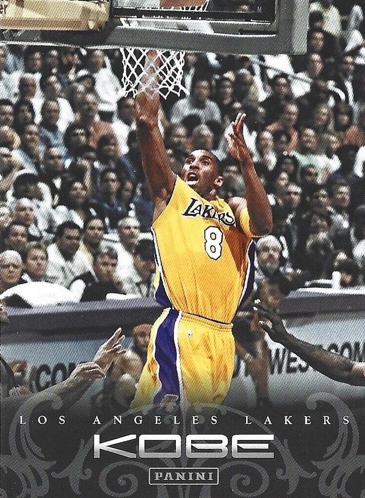 Kobe Bryant 2012 panini