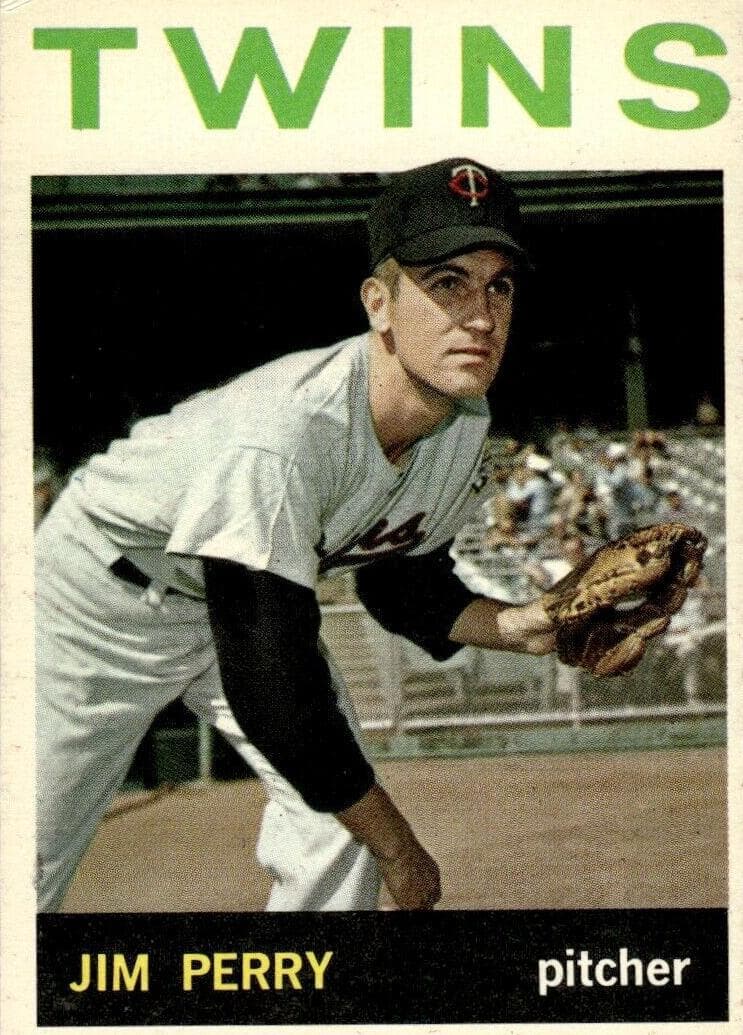 Jim Perry 1964 topps Topps