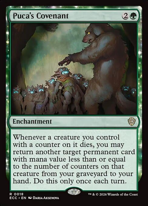 Puca's Covenant 2026 Magic: The Gathering Lorwyn Eclipsed Commander