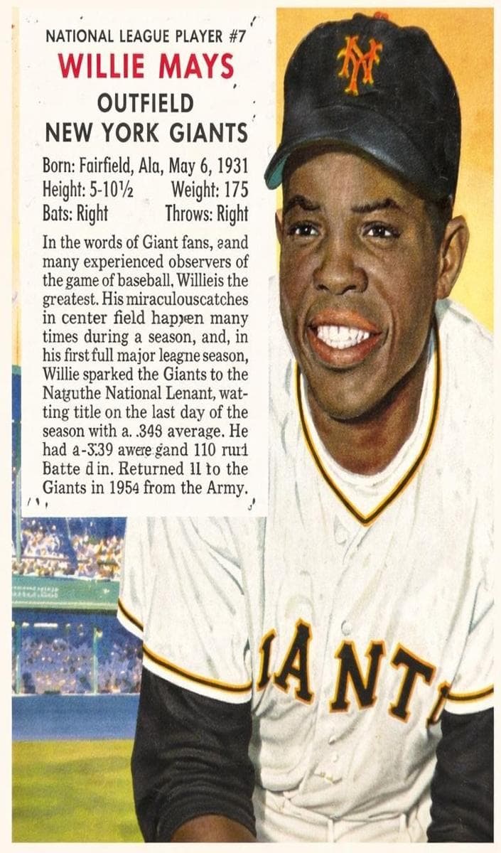 Willie Mays #7