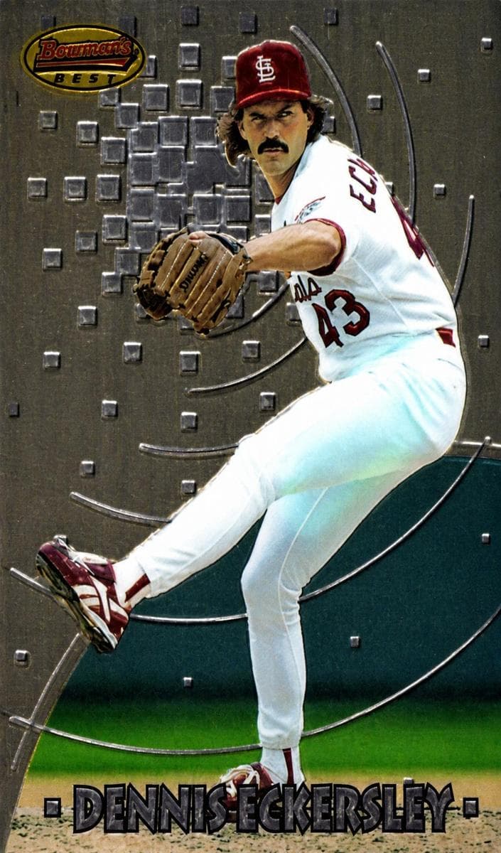 Dennis Eckersley 1997 bowman Bowman's Best