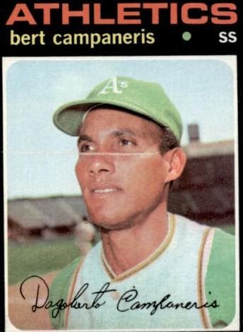 Bert Campaneris 1971 topps Topps