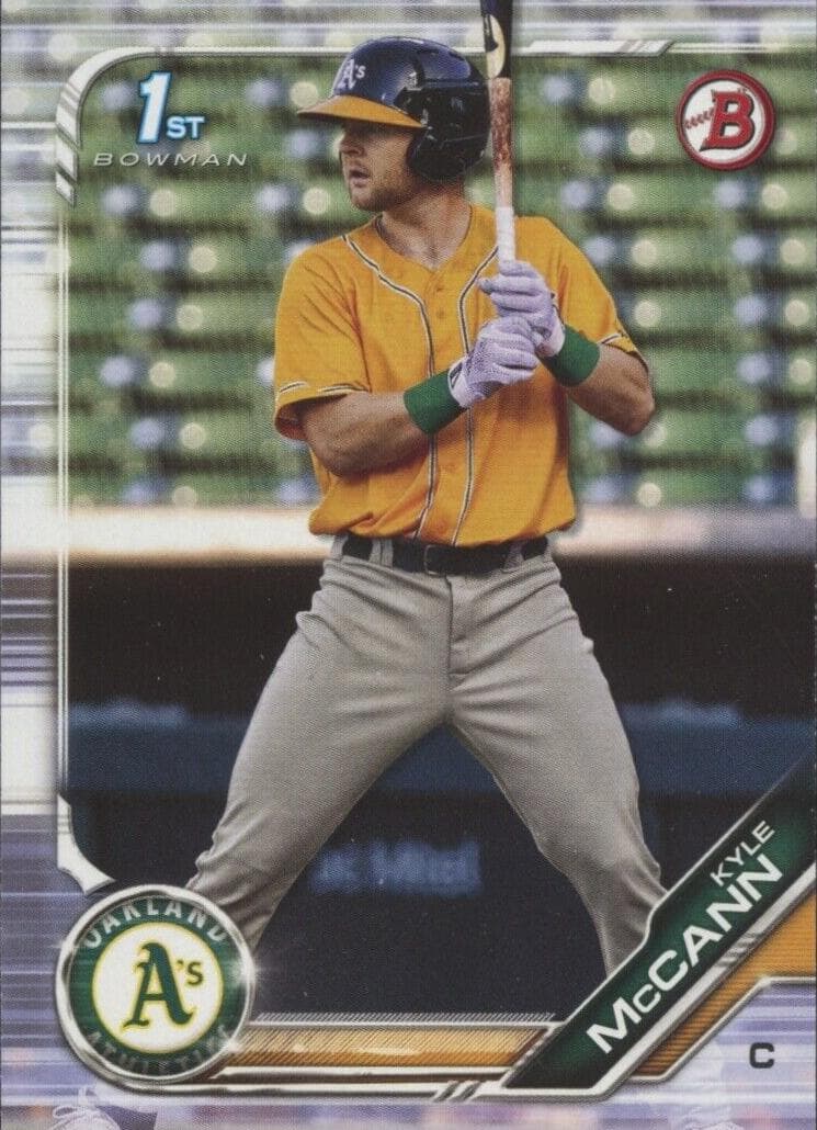 Kyle McCann 2019 bowman Bowman Draft
