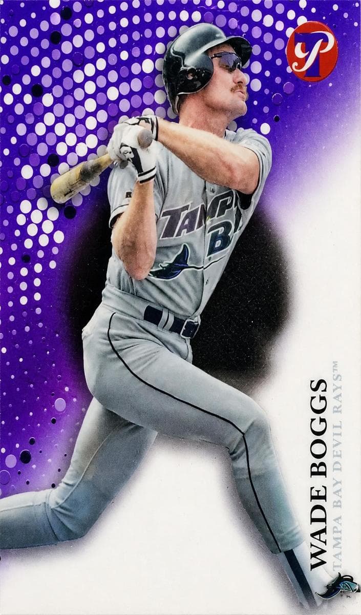 Wade Boggs 2022 topps Topps Pristine