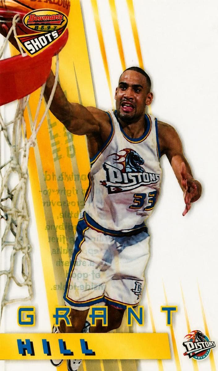 Grant Hill 1996 unknown Bowman's Best