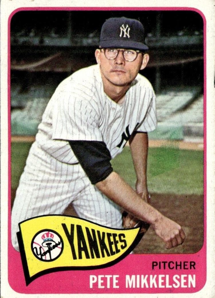 Pete Mikkelsen 1965 topps Topps