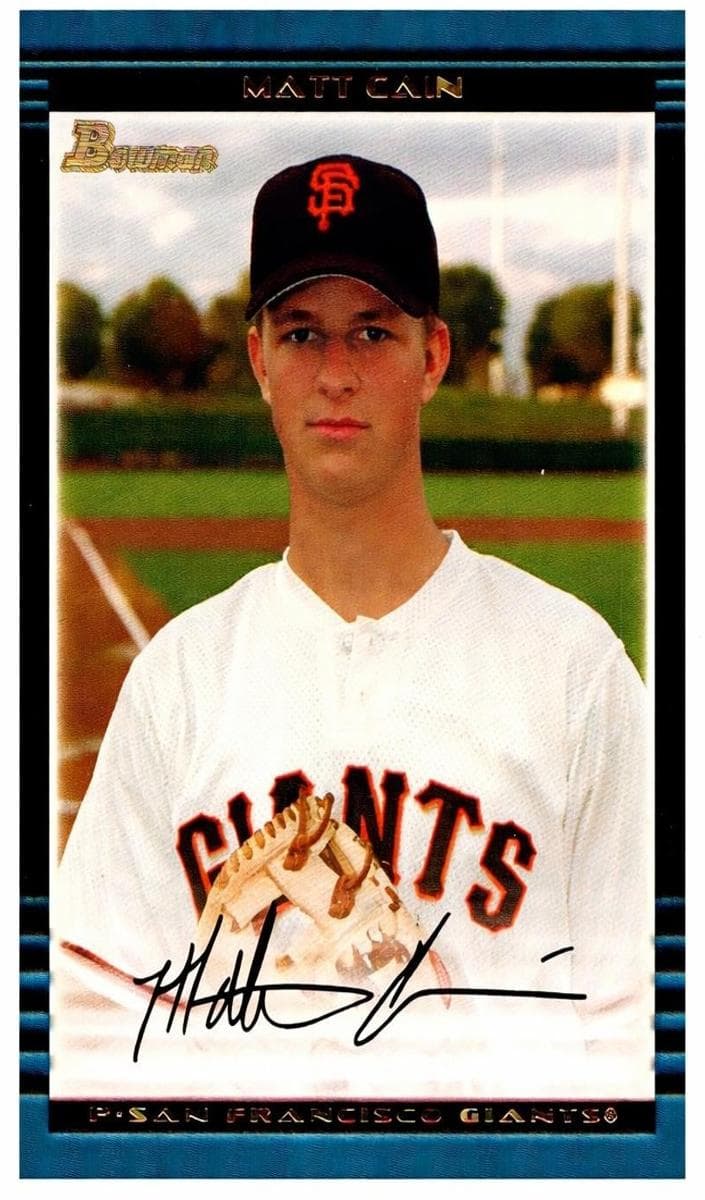Matt Cain 2002 bowman