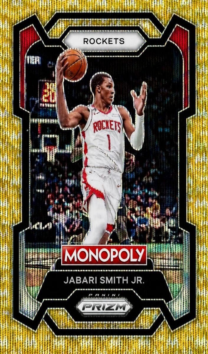 Jabari Smith Jr. 2023 panini Panini Prizm Monopoly