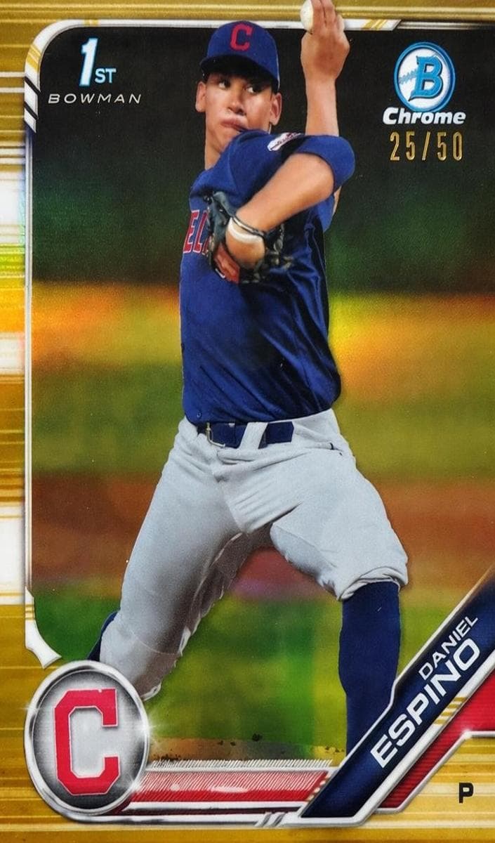 Daniel Espino 2019 bowman Bowman Draft Sapphire Edition