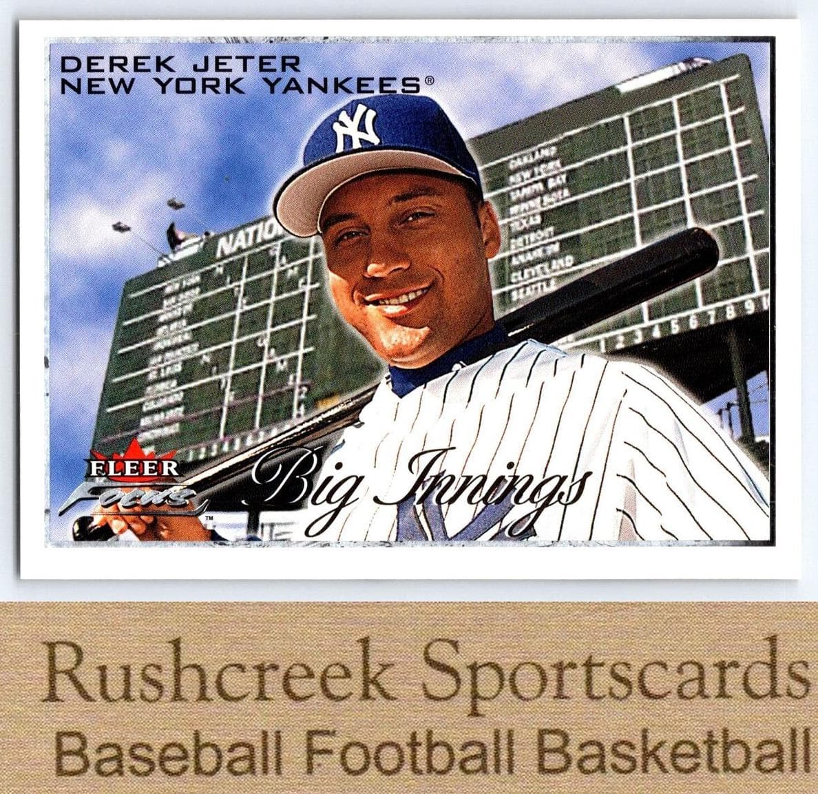 Derek Jeter 2001 fleer