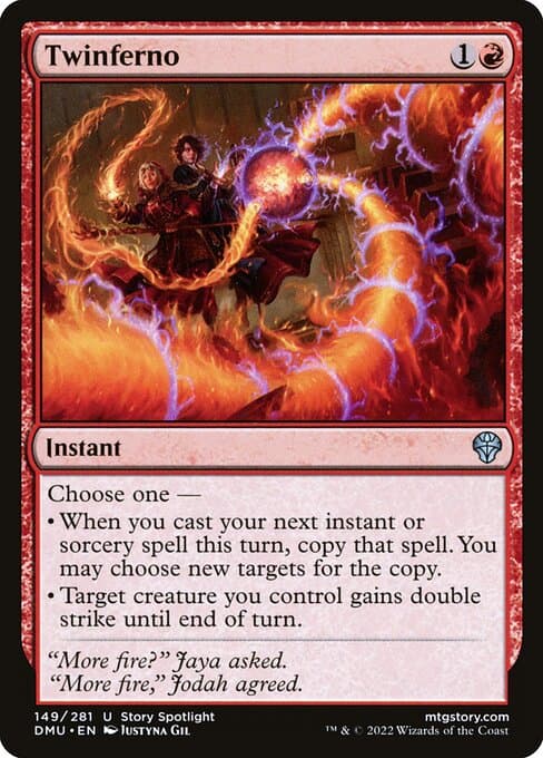 Twinferno 2022 Magic: The Gathering Dominaria United Foil
