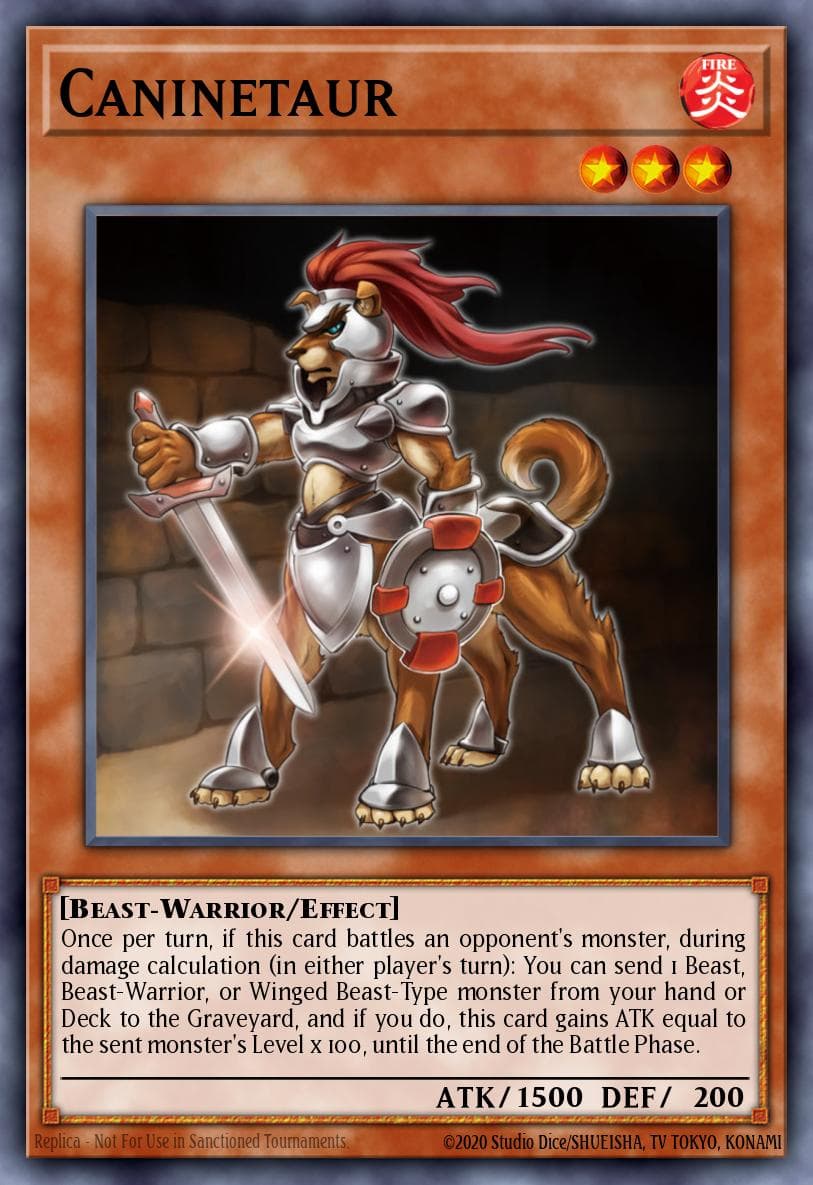 Caninetaur 2016 Yu-Gi-Oh!